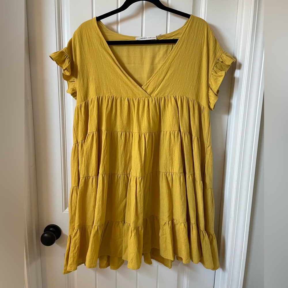 Mustard Yellow dress